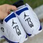 jordan 14 whitehyper royal-black 487471-104 on