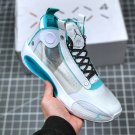 jordan 34 âsnow leopardâ whiteaurora-metallic silver on