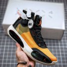 jordan 34 amber riseblack-sail-metallic silver ar3240-800 on