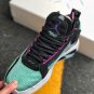 jordan 34 blue voidgreen glow-black-metallic silver on