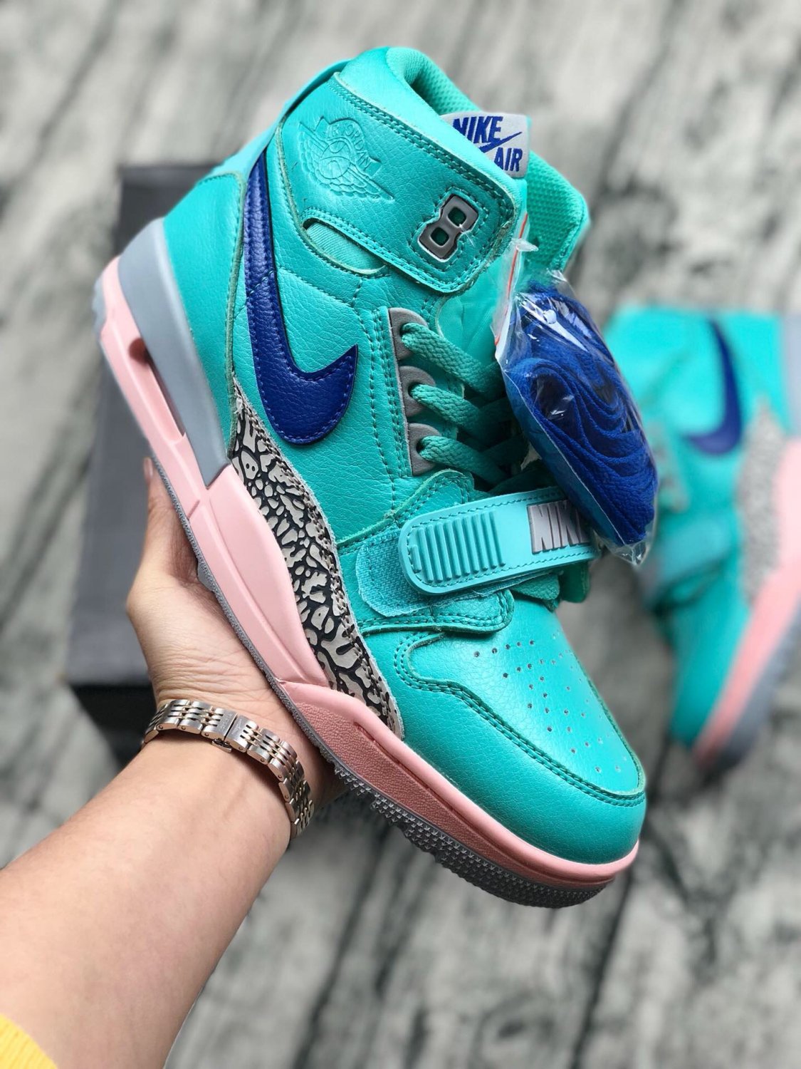 jordan legacy 312 hyper jadebright blue av3922-348