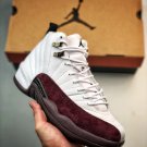 a ma maniã©re xjordan 12 whiteblack-burgundy crush dv6989-100