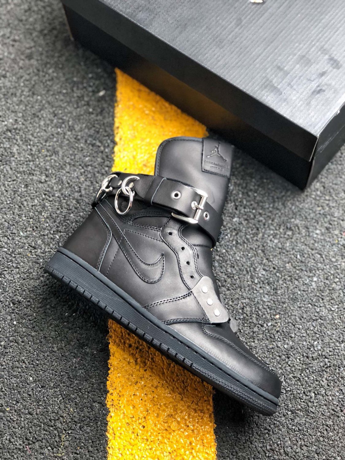 cdg homme plus xjordan 1 black cn5738-001 on