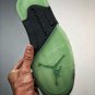 clot xjordan 5 low blackclassic jade-fire red-metallic silver