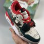 custom jordan legacy 312 low &acirc;��christmas&acirc;�� white red green