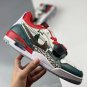 custom jordan legacy 312 low &acirc;��christmas&acirc;�� white red green