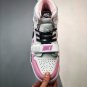custom jordan legacy 312 white black pink foam