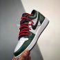 customjordan 1 low pine green white black