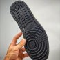 customjordan 1 low white brown black