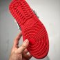 customjordan 1 low white university red black