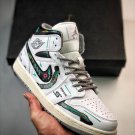 customjordan 1 mid “the future” white black