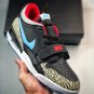 jordan legacy 312 low &acirc;��chicago flag&acirc;�� blackblue-red
