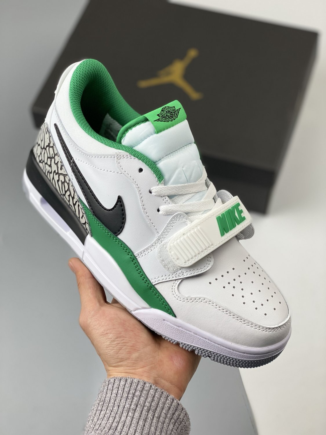 jordan legacy 312 low &acirc;��pine green&acirc;�� fn3407-101