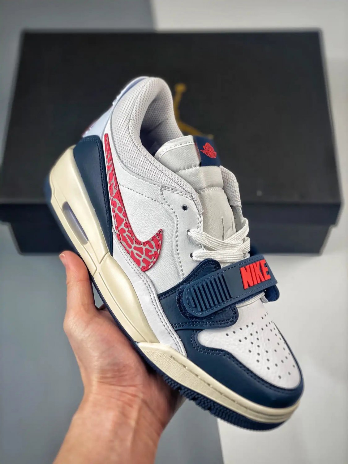 jordan legacy 312 low &acirc;��usa&acirc;�� whitewolf greypale ivorynavy