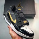 jordan legacy 312 low black gold cd7069-071