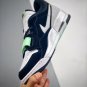 jordan legacy 312 low black white teal tint