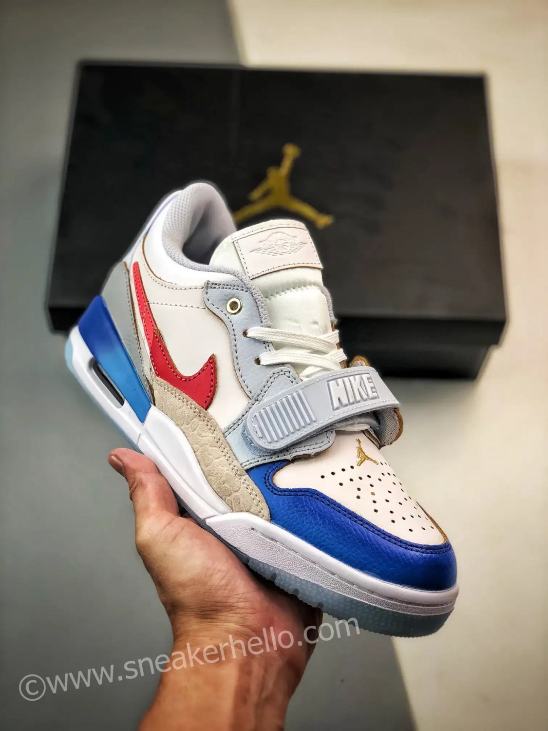 jordan legacy 312 low red white blue fn8902-161