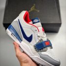jordan legacy 312 low whitefrench blue-wolf grey-university red