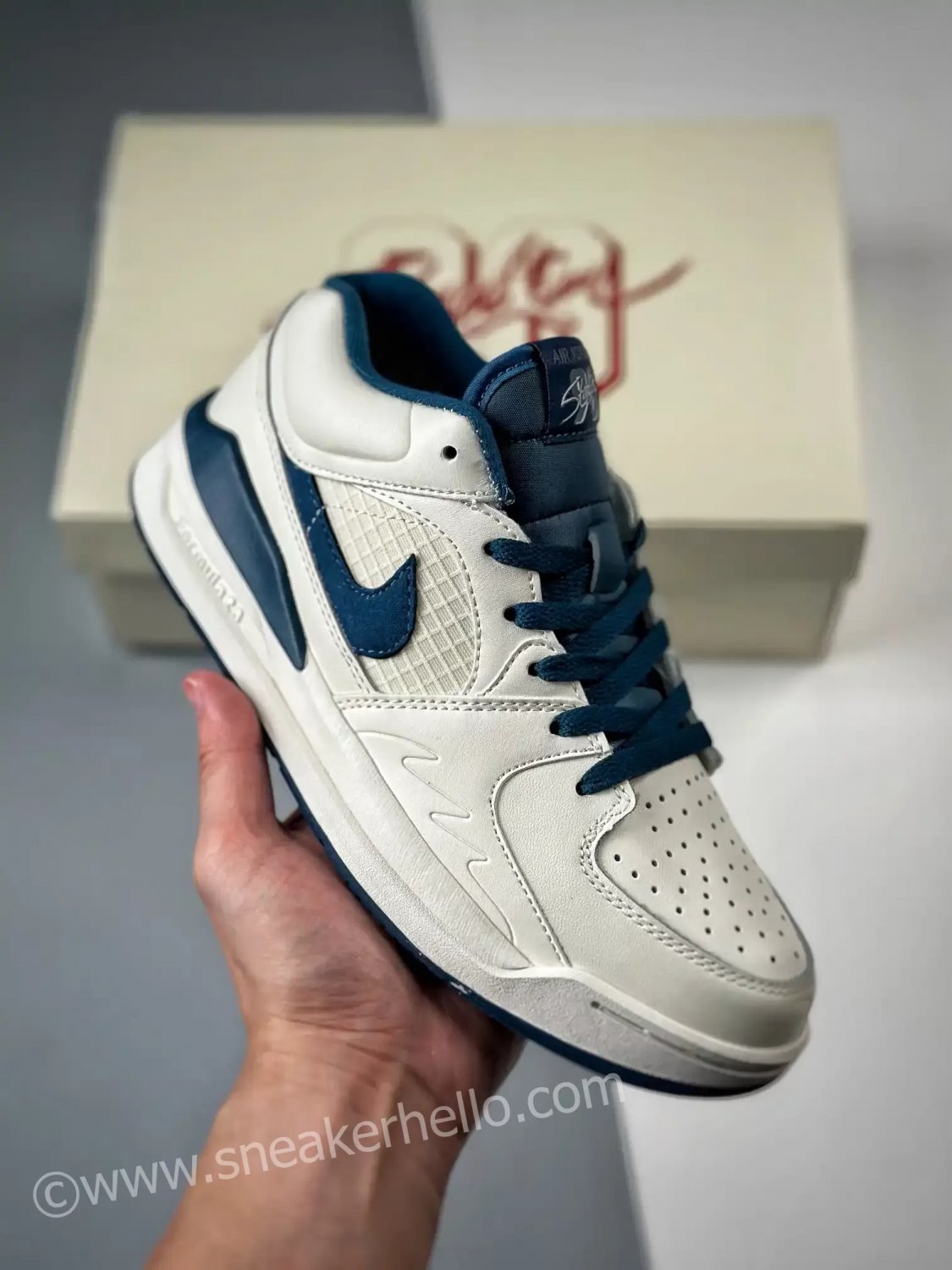 jordan stadium 90 white navy fb2269-104