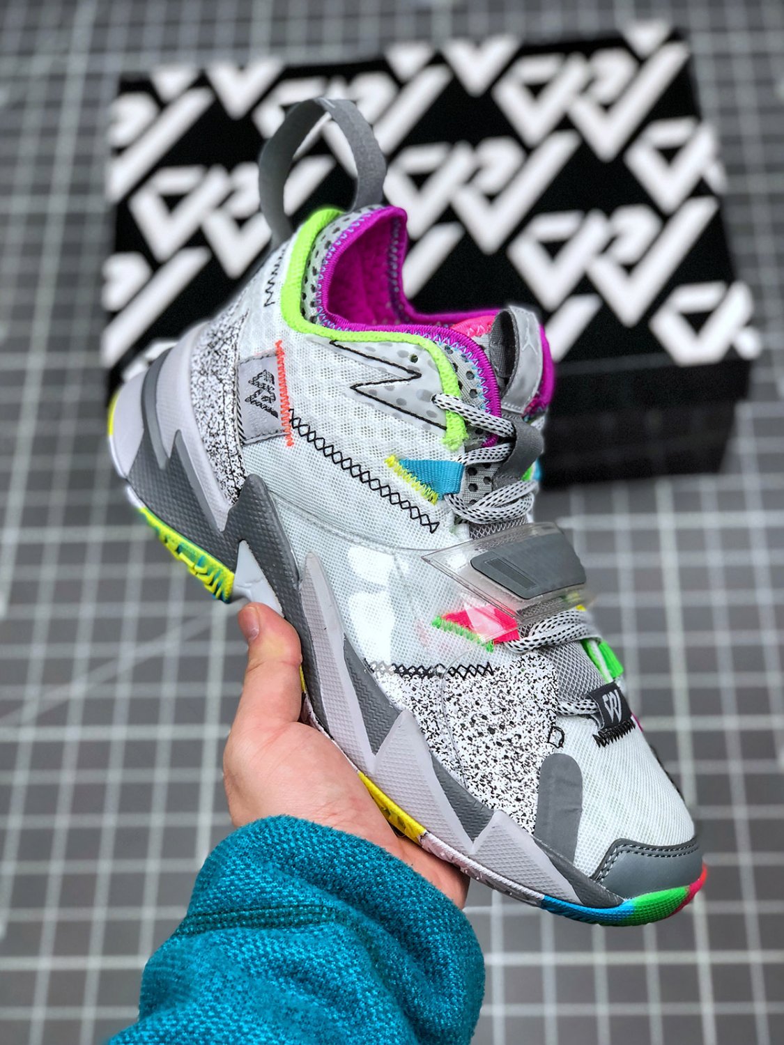 jordan why not zer0.3 whitecool grey-wolf grey