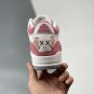 kaws xjordan 3 gs white pink
