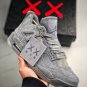 kaws xjordan 4 cool greywhite 930155-003
