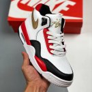 nike flight legacy white red black gold dd8493-169
