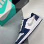 nike sb xjordan 1 low midnight navywhite-ember glow-metallic silver