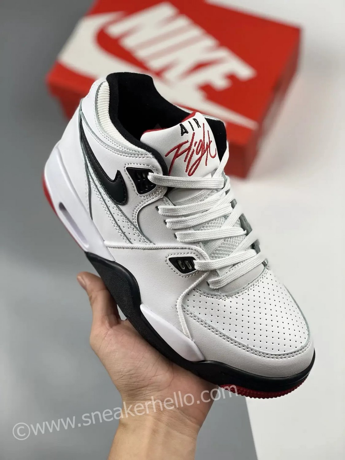 nikeflight &acirc;��89 white red black fd9928-101