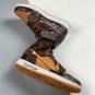 off white xjordan 1 brown custom