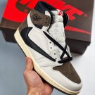 travis scott x alternatejordan 1 white brown