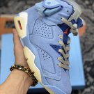 travis scott xjordan 6 âhouston oilersâ light blue