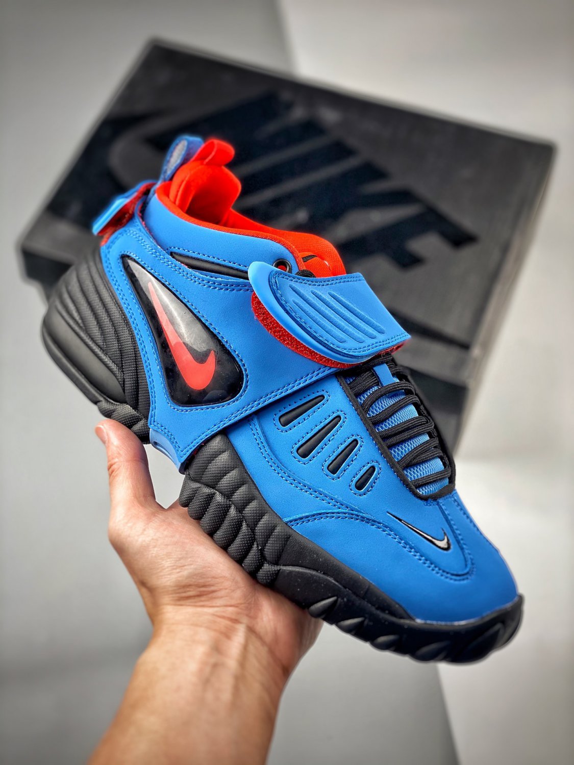 nike air adjust force university bluered-black dm8465-400