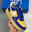 nike air force 1 â5 on itâ blueyellow