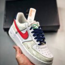 nike air force 1 â07 lx âjust do itâ whiteuniversity red dv1493-161