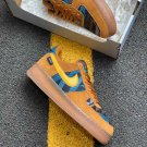 nike air force 1 ân7â gold suededark sulfur cq7308-700