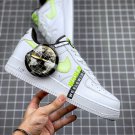 nike air force 1 âworldwideâ whitebarely volt-volt-black