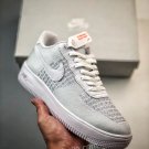 nike air force 1 flyknit 2 whitepure platinum av3042-100