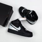nike air force 1 high black silver cu4159-001