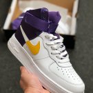 nike air force 1 high nba âlakersâ bq4591-101