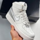 nike air force 1 high white silver cu4159-100