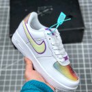 nike air force 1 low ‘iridescent 2020’ whitebarely volt-hyper blue