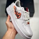 nike air force 1 low “carabiner swoosh” white habanero red dh7579-100