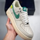 nike air force 1 low “test of time” white green
