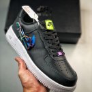 nike air force 1 low âcarabiner swooshâ dark smoke greyphoto blue-volt