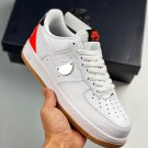 nike air force 1 low ânbaâ whitebright crimson-black