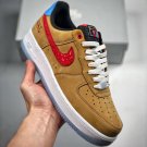 nike air force 1 low âsatelliteâ tanred-blue dq7628-200