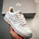 nike air force 1 low doodles whiteorange-green dv1366-111