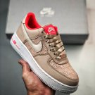 nike air force 1 low fossil stonelaser crimsonwhite dq7782-200