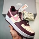 nike air force 1 low valentine’s day maroon fd9925-161